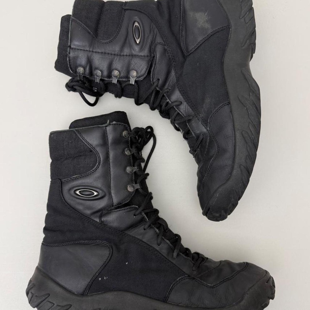Oakley tactical boots black combat military style vintage y2k  size US 10.5